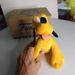 Disney Sitting Pluto Dog Plush 8" Stuffed Animal